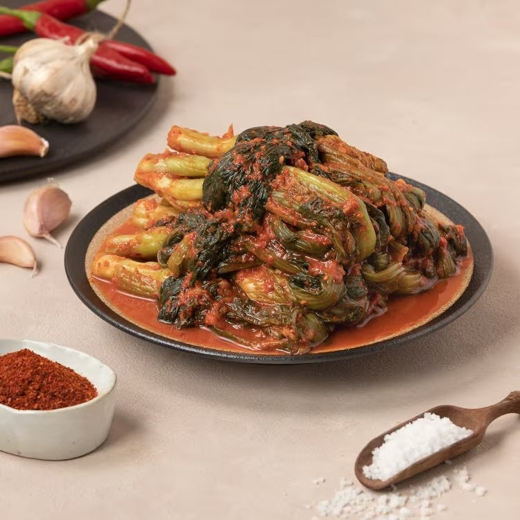 PEACOCK 서울요리원 아삭하고 시원한 갓김치 1.5kg Gatkimchi Kimchi (Mustard greens