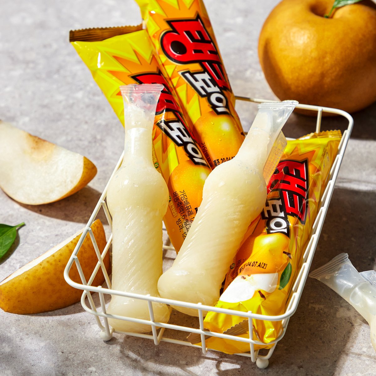 해태 탱크보이 120ml Tank Boy Pear Ice Cream sarangmartsg