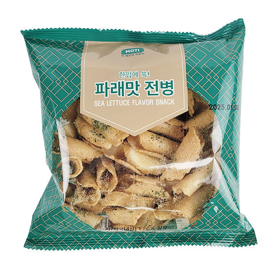 파래맛 전병 한입에 쏙 미니 70g | Korean Traditional Snacks