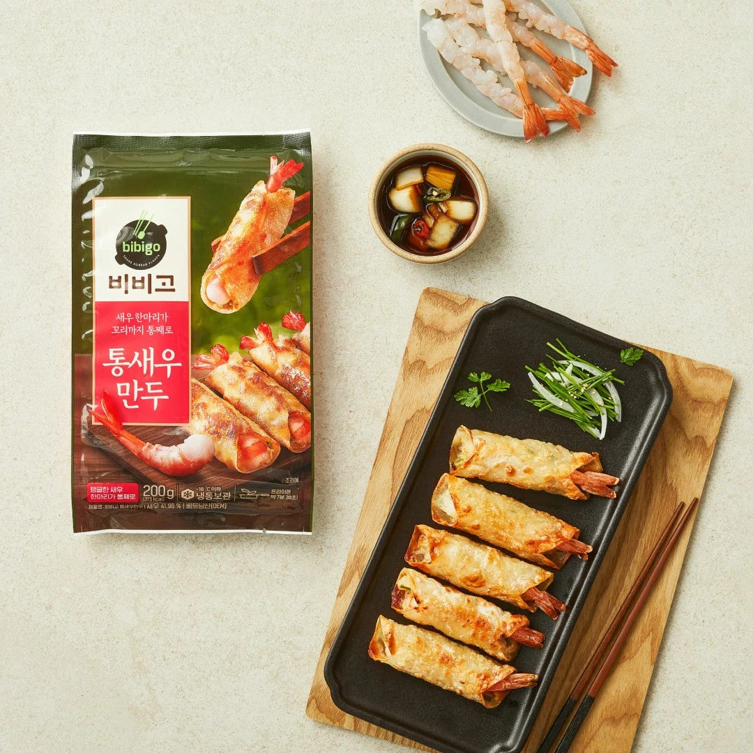 CJ 비비고 통새우 만두 200g | Shrimp Dumpling– sarangmartsg