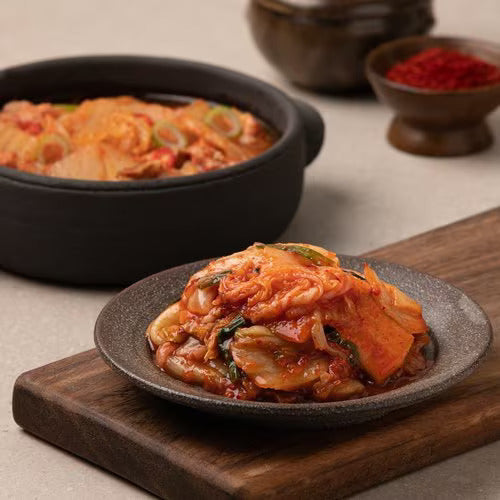 CJ 비비고 단지 썰은김치 맛김치 500g | Sliced Kimchi