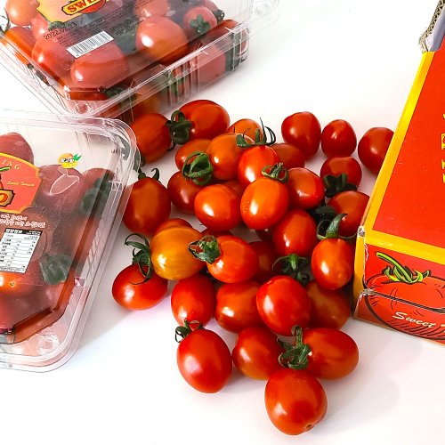 짙은 달콤함 스테비아 토마토 500g | Korean Stevia Cherry Tomatoes - sarangmartsg