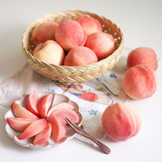 [항공직송] 아삭한 복숭아 딱복 딱딱이 1.2kg 5입 내외 | Korean hard peaches