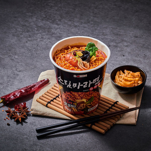 소림마라면 마라 컵라면 128g | Sorim Maramyun 麻辣面 mara Cup Ramen