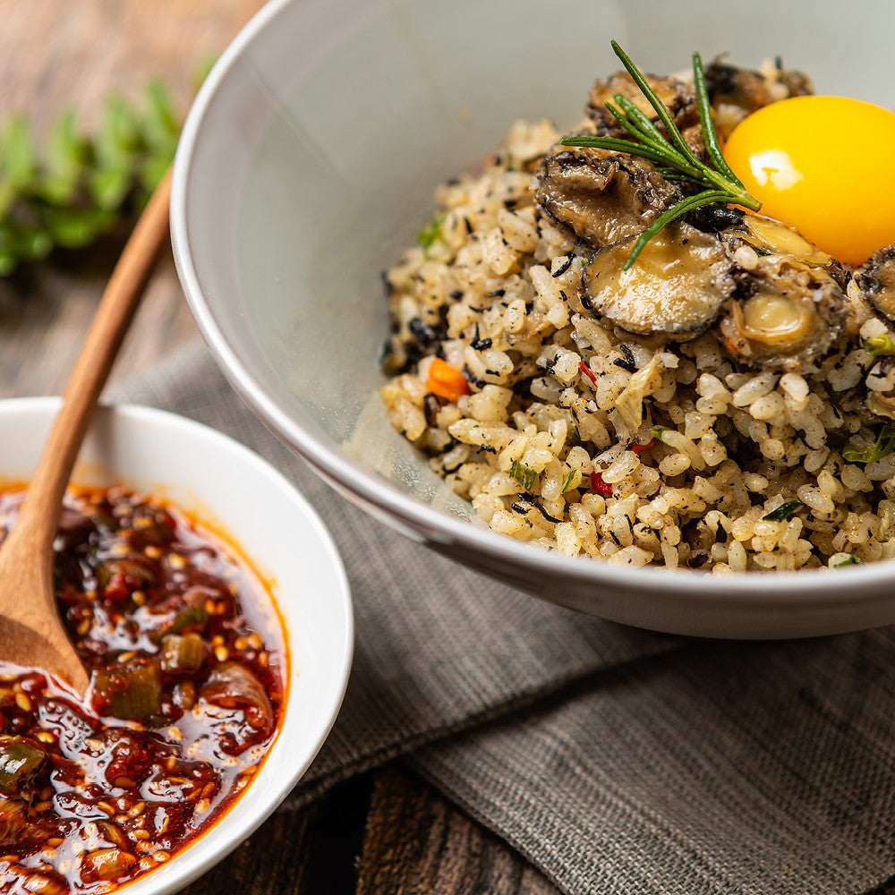 꼬마 전복을 통채로 전복 영양 톳밥 250g | Korean Abalone Hijiki Fried Rice