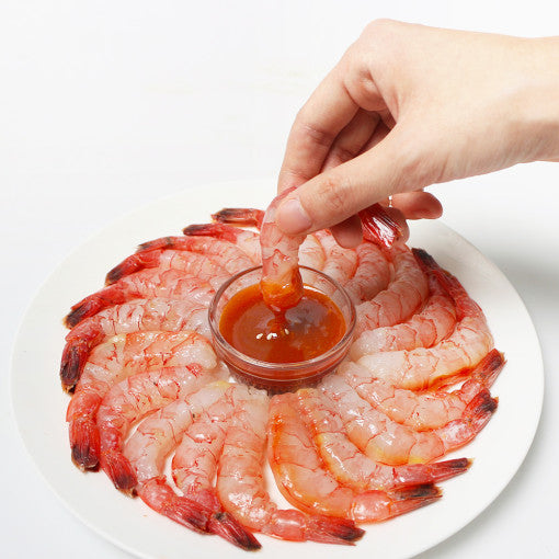 여수 깐 달마새우 회 200g 25미 내외 급랭  | Korean premium shrimp sashimi