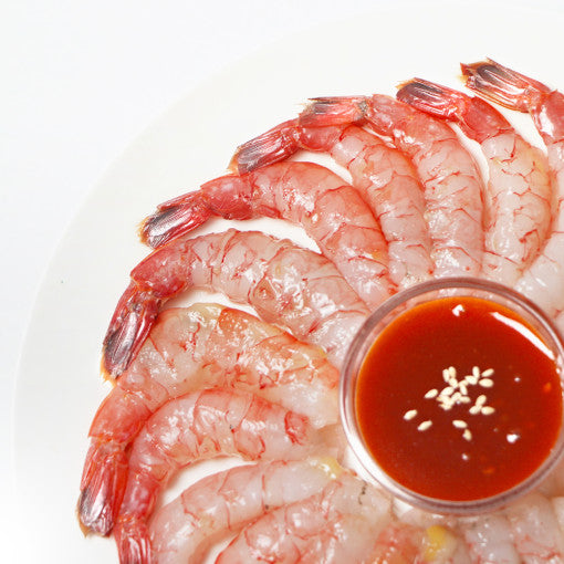 [🗓️예약발송 10월10일] 여수 깐 달마새우 회 200g 25미 내외 급랭  | PRE-ORDER Korean premium shrimp sashimi