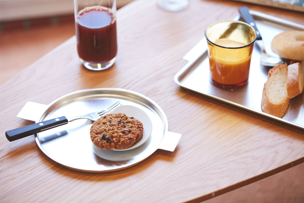 [브랜드 공동구매] VATYA 밧드야 스테인리스 언발란스 트레이 원형,사각형 택1