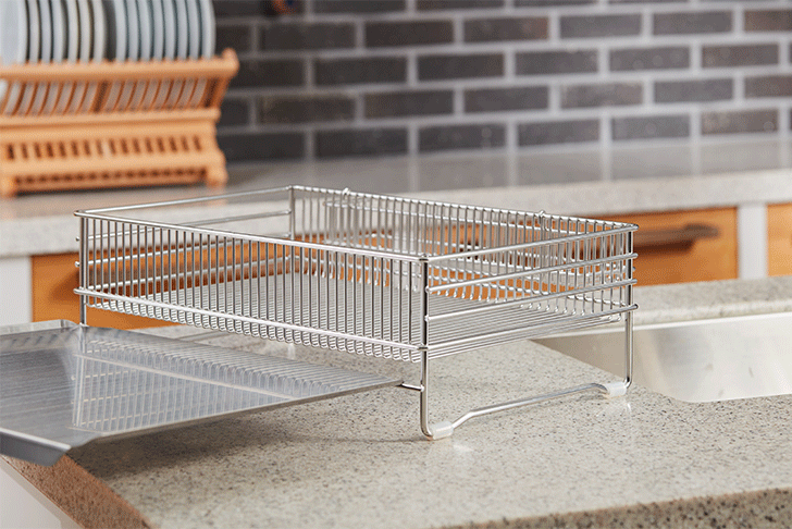 [브랜드 공동구매] VATYA 밧드야 304 올스텐 식기건조대 1단_가로형