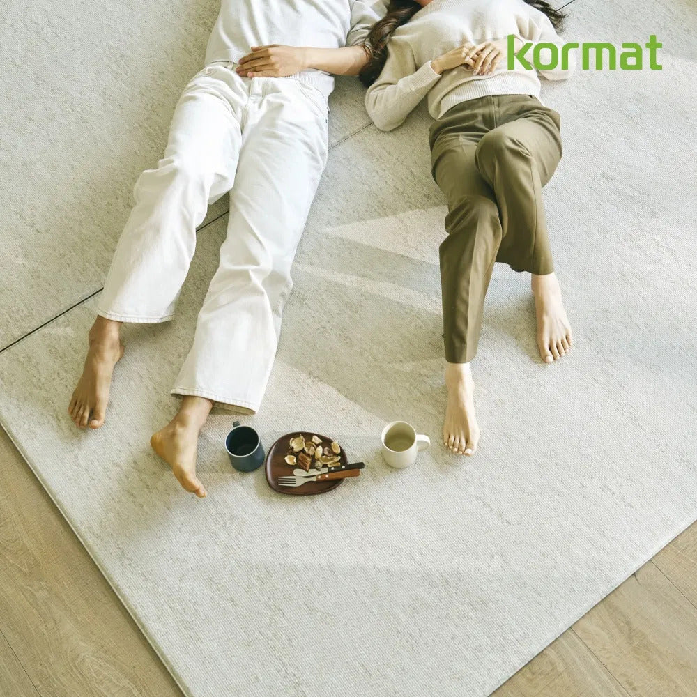 [공동구매] 고려화학 매트 Organic 파인 울 카페트 | ECO 거실매트 놀이방매트 양면매트 - sarangmartsg
