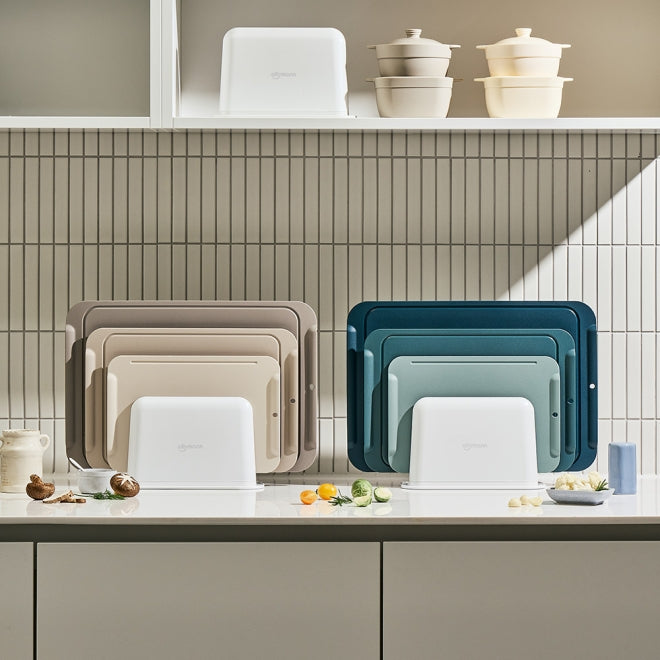 [브랜드 공동구매] 실리만 하모니 TPU 안심 도마 세트 WPK3004 | Sillymann Harmony TPU chopping board set