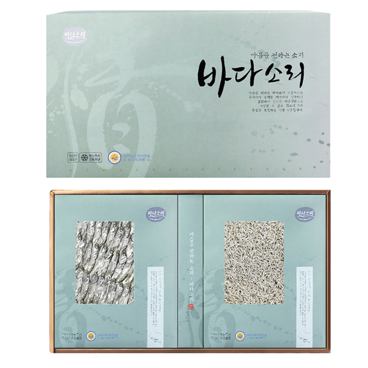 [설 선물세트] 바다소리 남해안 멸치 선물세트 세멸 대멸 | Badasori Namhaean Anchovy Gift Set