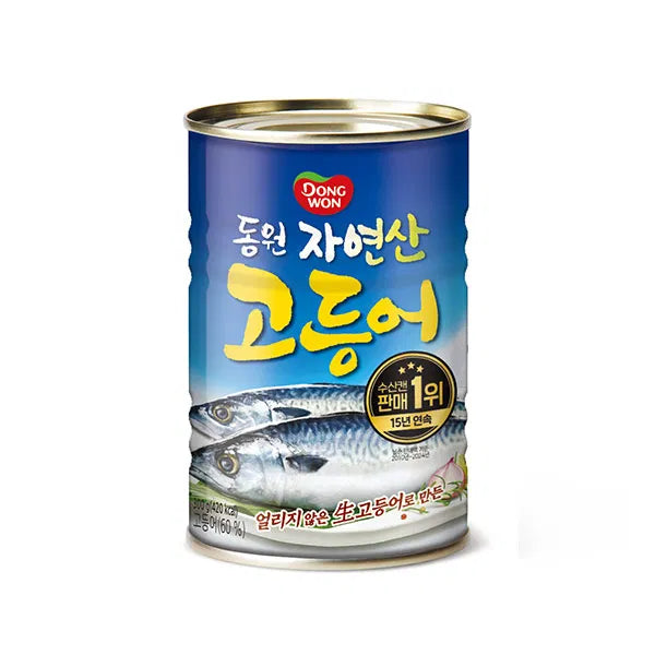 동원 자연산 고등어 300g | Dongwon Wild-Caught Canned Mackerel 300g