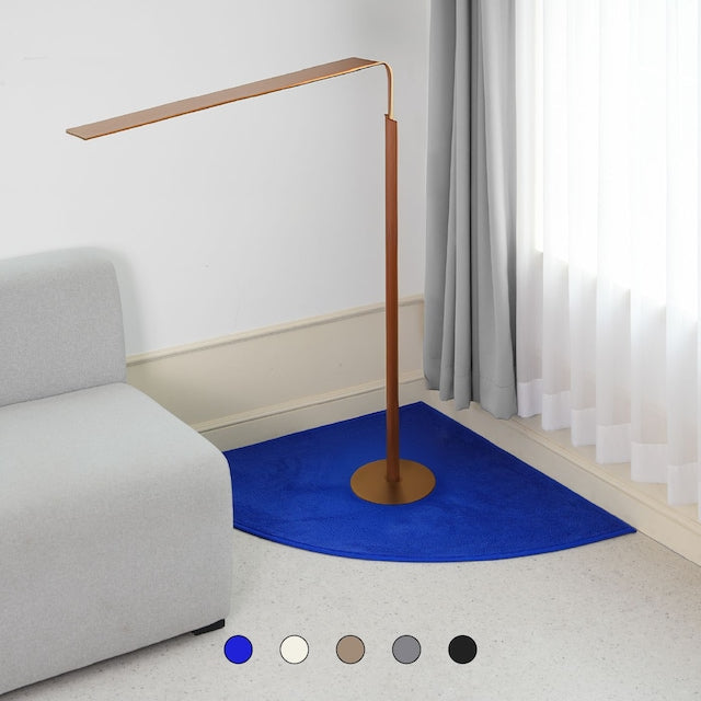 [브랜드 공동구매] Likethix 국내생산 미니멀 러그 먼지없는 워셔블 코너형 5컬러 3사이즈 - sarangmartsg