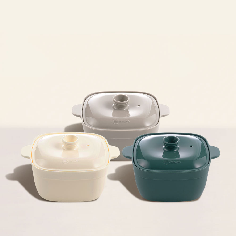 [브랜드 공동구매] 실리만 하모니 사각 만능찜기 WSK4024 | Sillymann Square lid mutli steamer