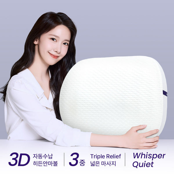 [브랜드 공동구매] 풀리오 더필로 마사지베개 무선 선물용 쇼핑백 포함