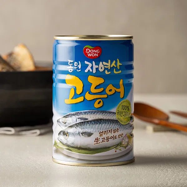 동원 자연산 고등어 300g | Dongwon Wild-Caught Canned Mackerel 300g