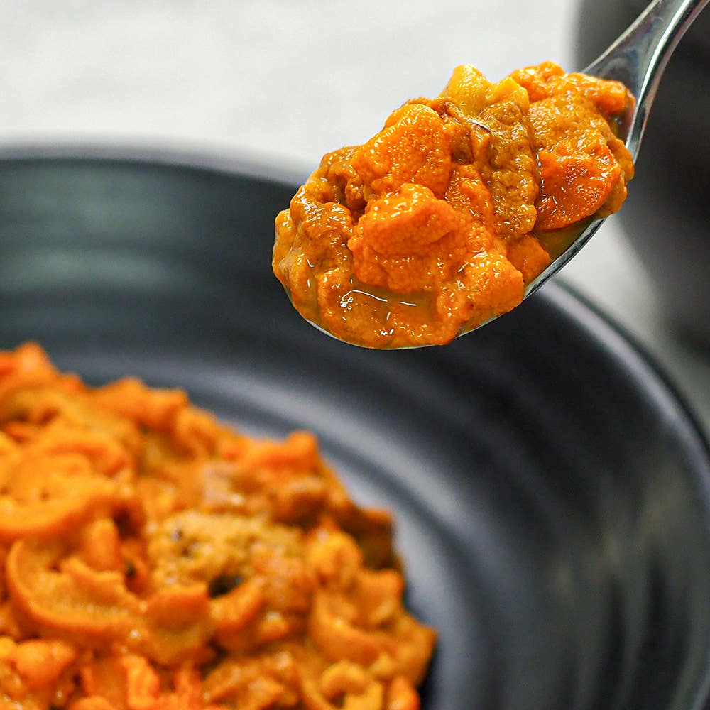 [🗓️예약발송 01월08일] 거제도 해녀 자연산 생물 말똥 성게알 우니 100g | PRE-ORDER Premium Korean Fresh Uni (Wild Sea Urchin Roe from Geoje)