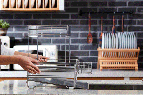 [브랜드 공동구매] VATYA 밧드야 스테인레스 멀티랙_세로형