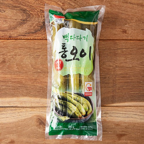 일가집 백다다기 통오이 오이 장이찌 오이지 300g | Whole Pickled Cucumber 300g Pouch