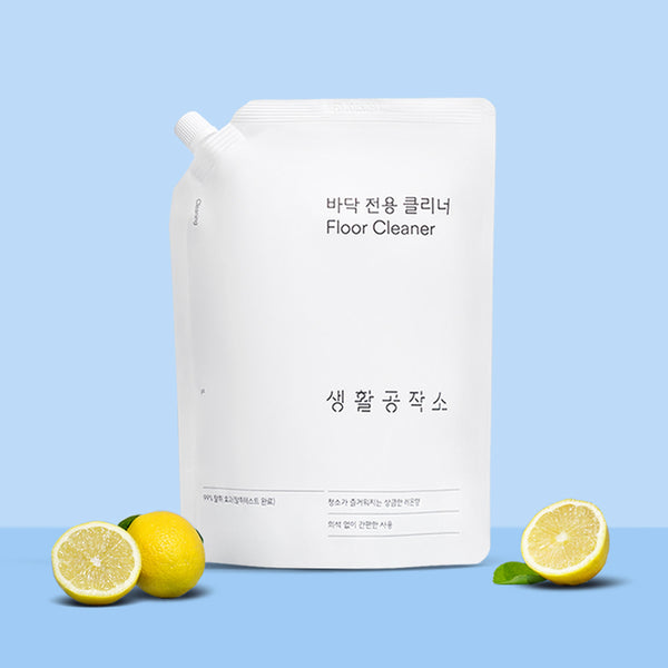 [브랜드 공동구매] 생활공작소 바닥 전용 클리너 1L 아기안심 바닥청소 세정제 H10050 | Floor Cleaner 1L
