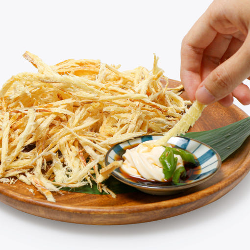 부드러운 깊은맛 황태채 90g | Dried Alaska Pollack