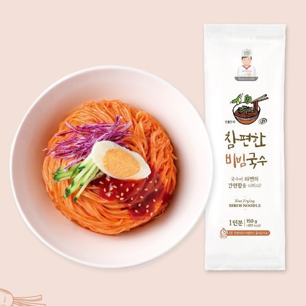 참편한 비빔국수 1인분 150g | Korean Spicy Mixed Noodles