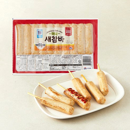 사조대림 미니 새참바 10입 어육 520g | Sajo Daerim Mini Fish Cake Bar 520g