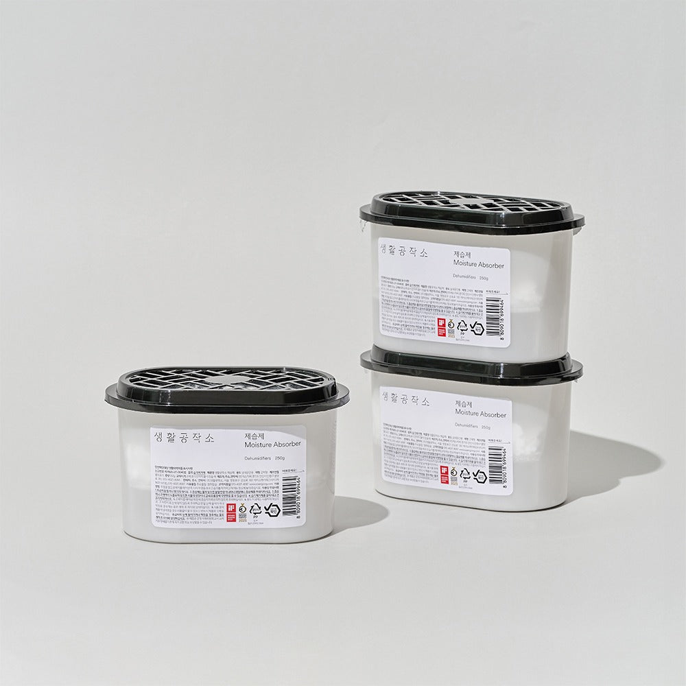 [브랜드 공동구매] 생활공작소 제습제 520ml 24개 옷장 화장실 습기제거 H11001-001 | Moisture Absorber 520ml 24ea
