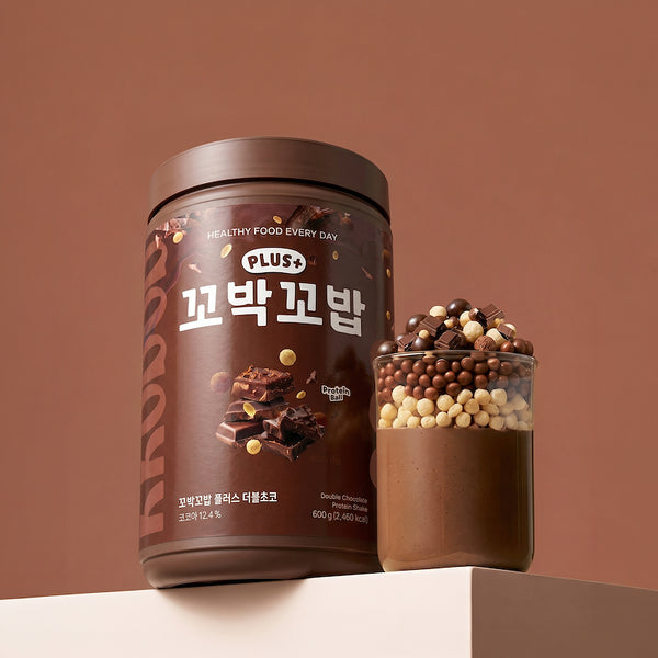 [브랜드 공동구매] 1등 단백질 쉐이크 꼬박꼬밥 플러스 대용량 600g 4종 1통