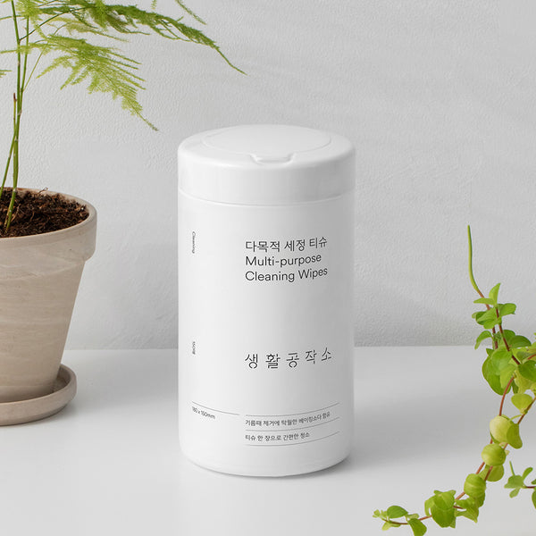 [브랜드 공동구매] 생활공작소 다목적 세정 티슈 150매 H22027-001 | Multi purpose Cleaning Wipes