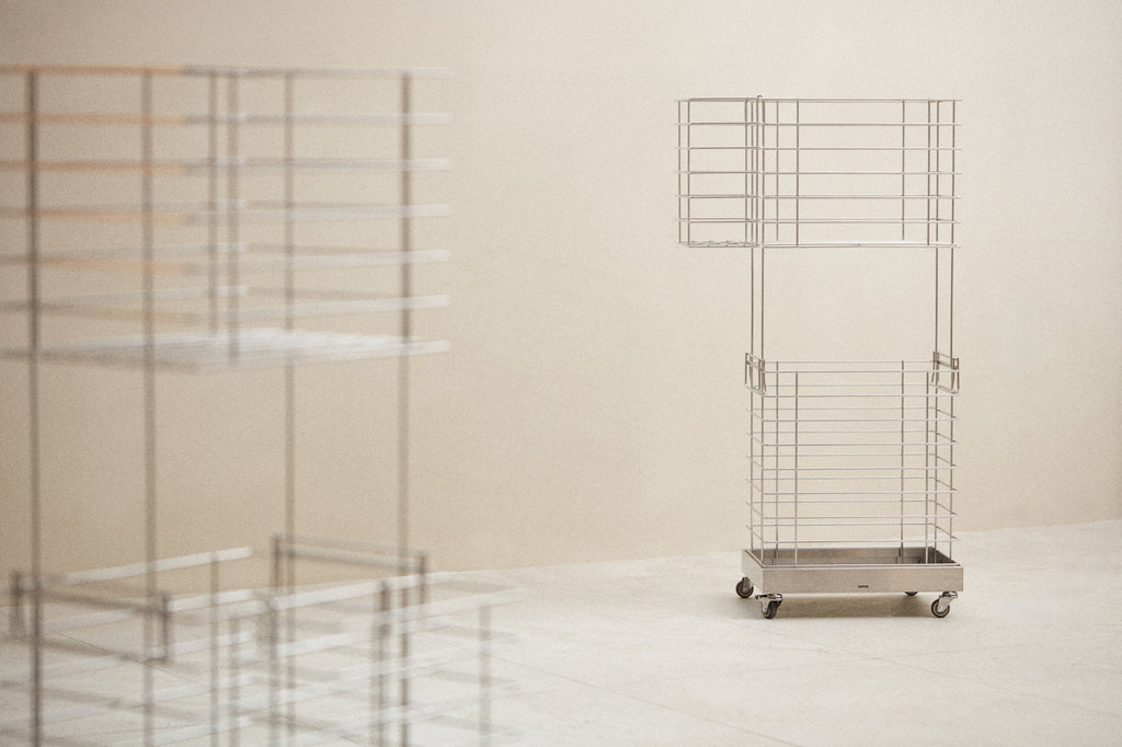 [브랜드 공동구매] VATYA 밧드야 올스텐 이동식 빨래바구니 2단 세트