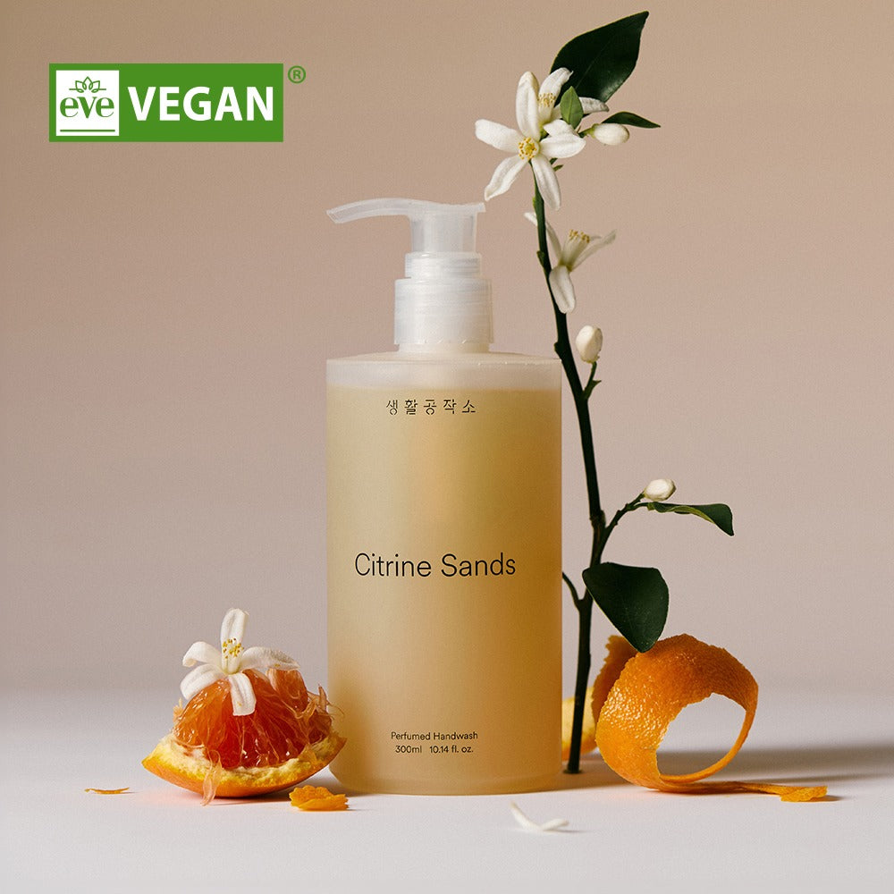 [브랜드 공동구매] 생활공작소 프리미엄 퍼퓸 핸드워시 시트린샌즈향 300ml H20083-001 | Perfume Hand Wash 300ml