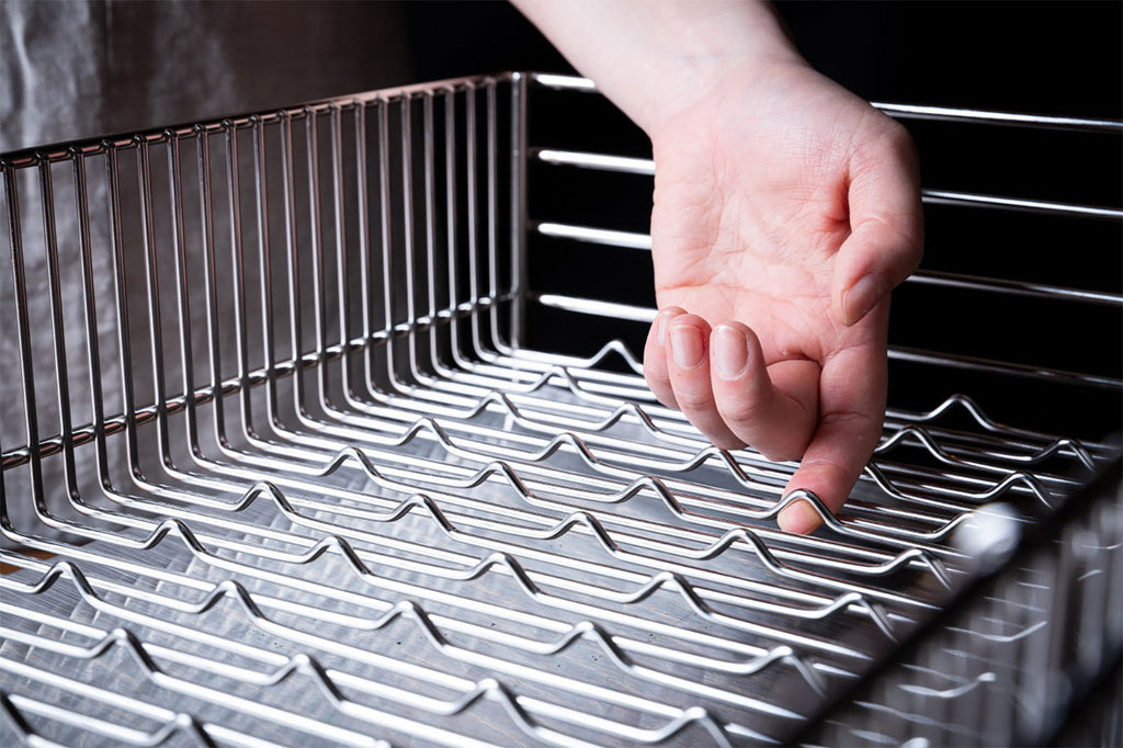 [브랜드 공동구매] VATYA 밧드야 304 올스텐 식기건조대 엠보형 1단_가로형