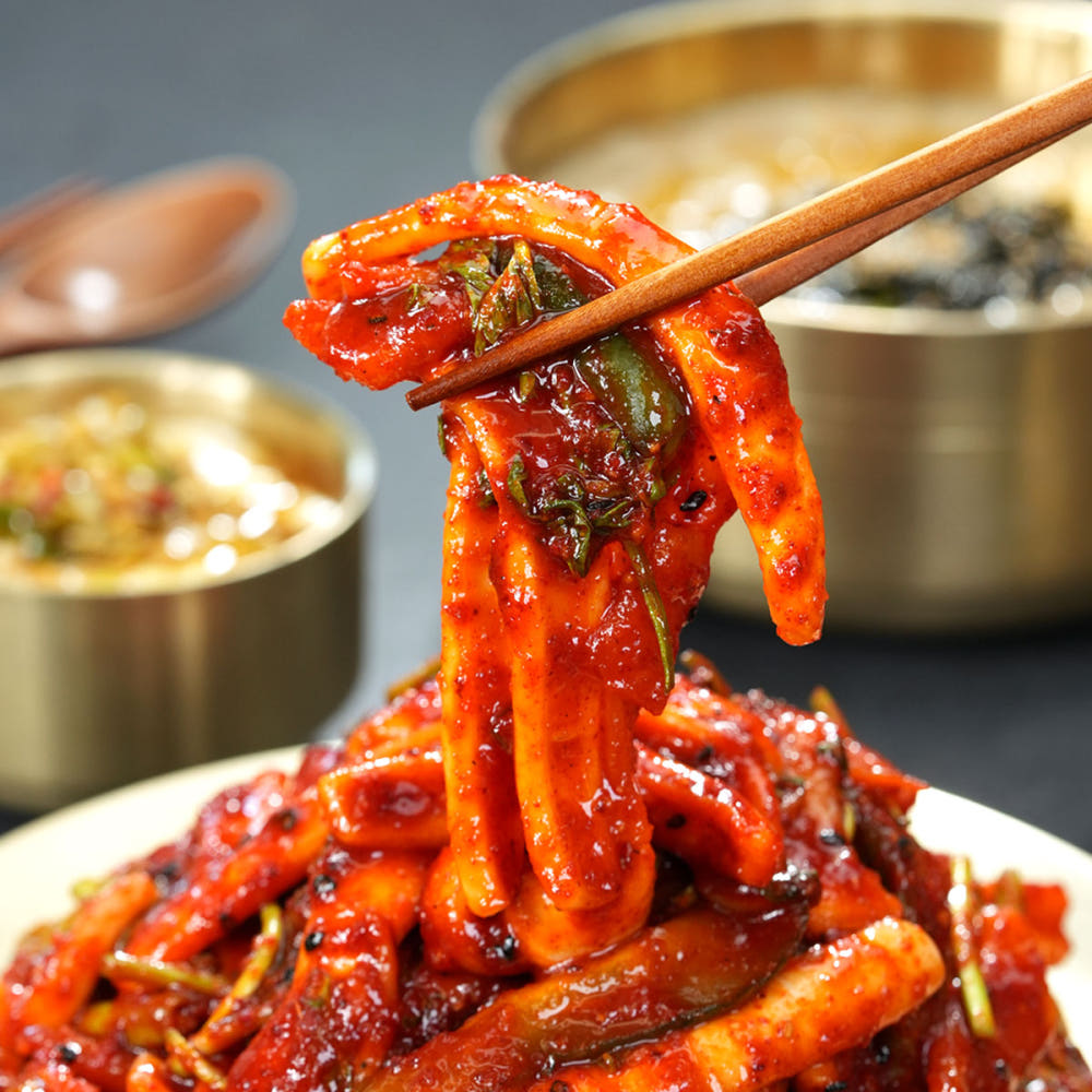 탱글탱글 오징어 초무침 600g | Spicy Vinegared Squid Salad 600g