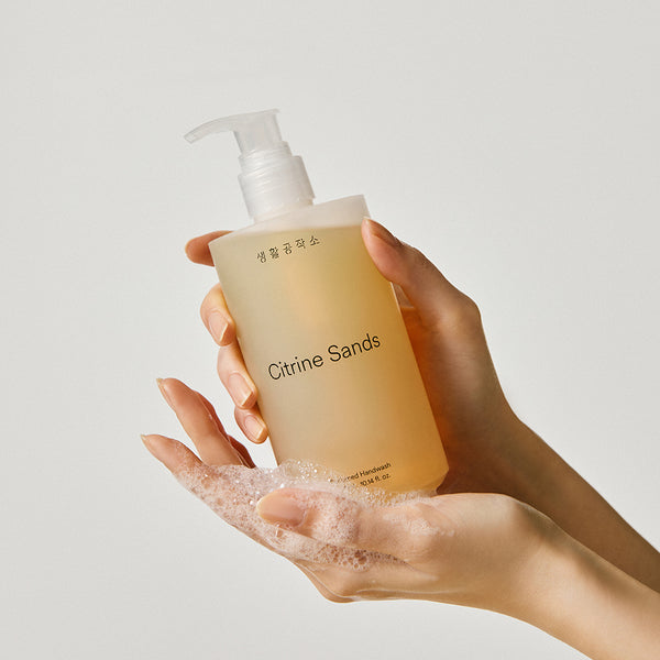 [브랜드 공동구매] 생활공작소 프리미엄 퍼퓸 핸드워시 시트린샌즈향 300ml H20083-001 | Perfume Hand Wash 300ml