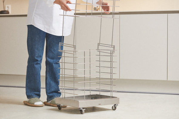 [브랜드 공동구매] VATYA 밧드야 올스텐 이동식 빨래바구니 2단 세트