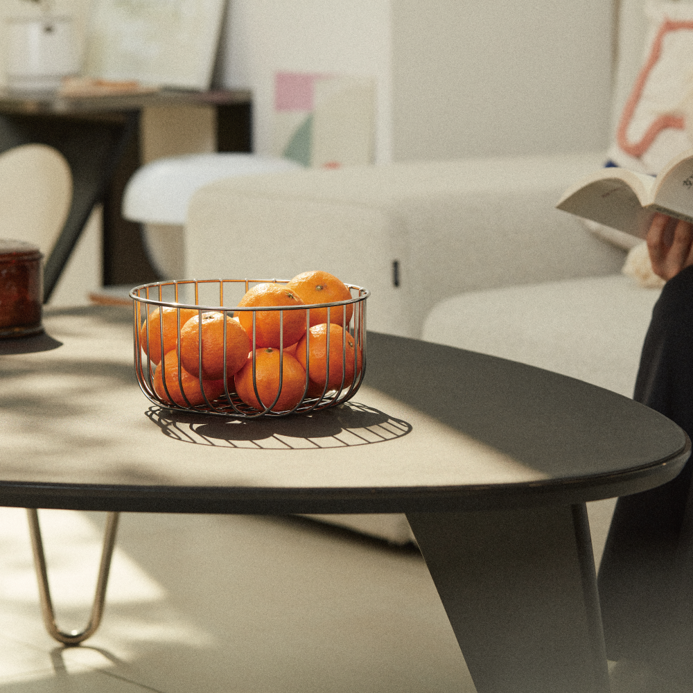 [브랜드 공동구매] VATYA 밧드야 스테인레스 우븐바스켓 과일바구니