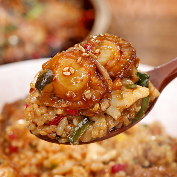 쫄깃한 쪽파 가리비장 350g | Chewy Soy Marinated Scallops with Green Onion 350g Korean Food Sarangmart