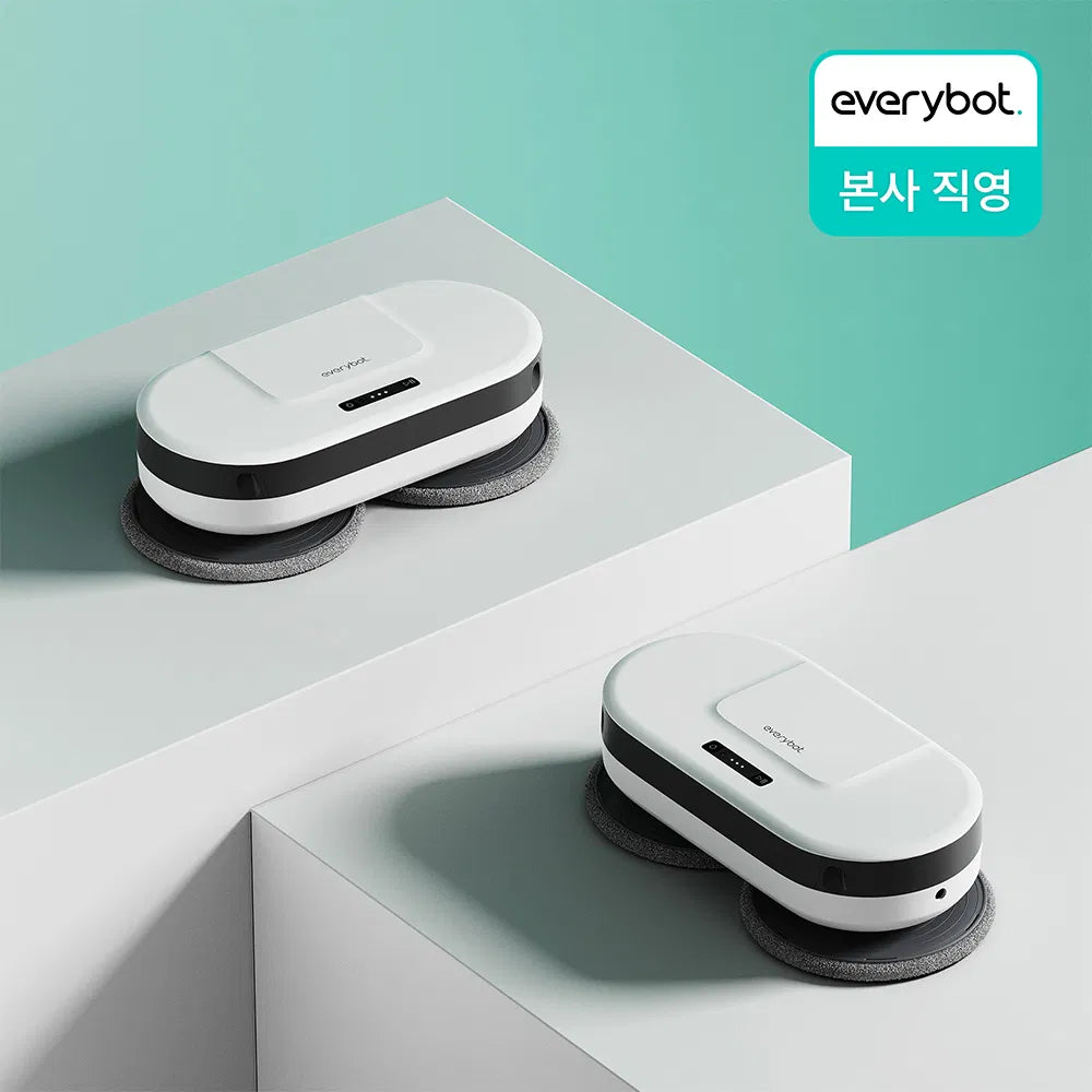 [브랜드 공동구매] 에브리봇 듀얼스핀 물걸레 로봇청소기 RS350 | Everybot Dual Spin Wet Robot Mop RS350
