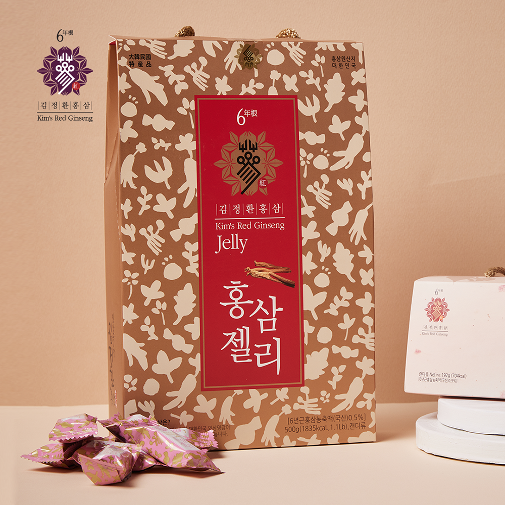 [선물세트] 선예약 할인중 풍기 인삼공사 김정환홍삼 홍삼젤리 500g | Korean Red Ginseng Jelly 500g