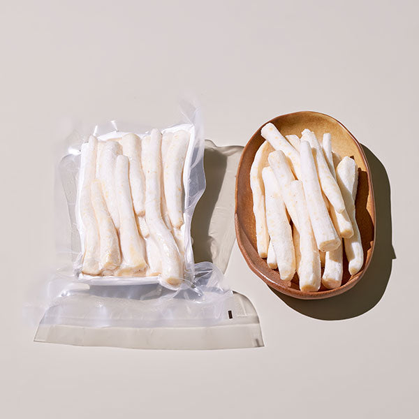 [🗓️예약발송 03월20일] 손질한 국산 깐더덕 400g (손질전 1kg) 구이용 무침용 | Peeled Korean Mountain Root (Deodeok)