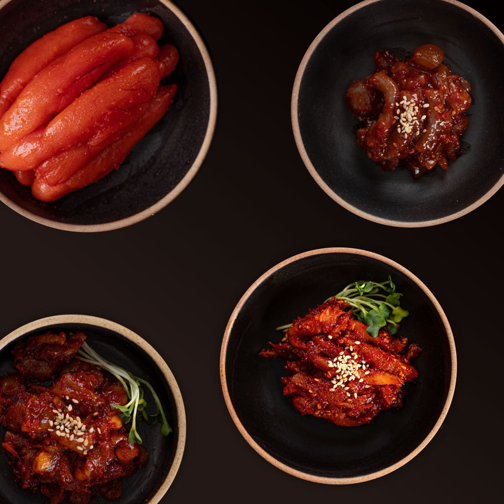 [설 선물세트] 속초 젓갈명인 6종 오마니 젓갈 선물세트 350g 6입 | Omani Premium Jeotgal Gift Set (6 Varieties)