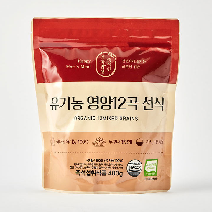 국내산 100% 유기농 영양 12곡 선식 400g | Organic Mixed Grains