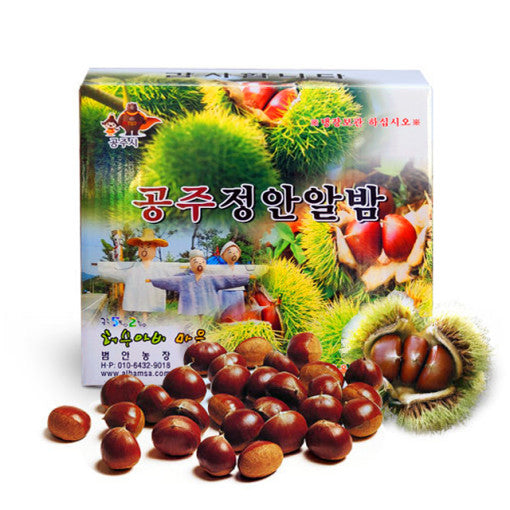 [🗓️예약발송 11월01일] 공주 정안 햇 프리미엄 옥광밤 2kg | Korean Chestnut