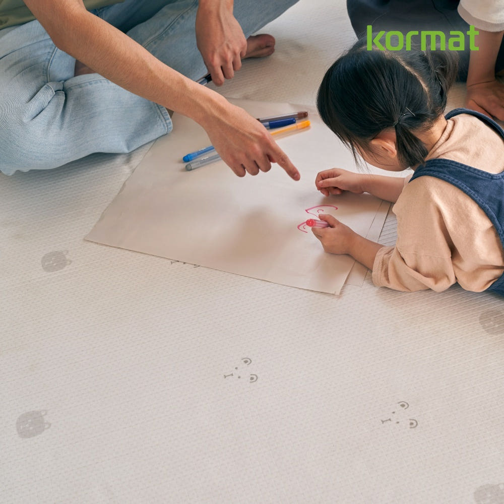 [공동구매] 고려화학 매트 Adorable 그리즐리 베어 | ECO 거실매트 놀이방매트 양면매트