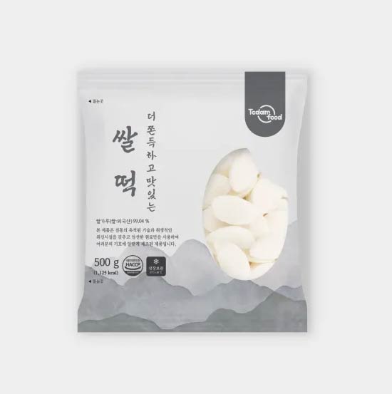 더 쫀득하고 맛있는 쌀 떡국 떡 500g |  Sliced Rice Cake