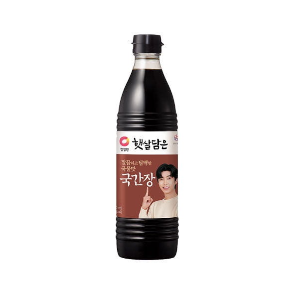 청정원 햇살담은 국간장 840ml | Soy Sauce For Soup