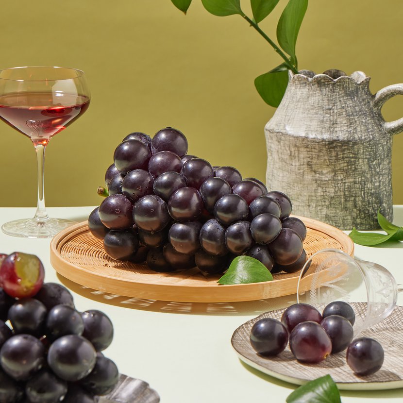 [🗓️예약발송 08월28일] 유명산지 경산 거봉 포도 특 2kg 3~4송이 내외 | PRE-ORDER Korean Kyoho grape