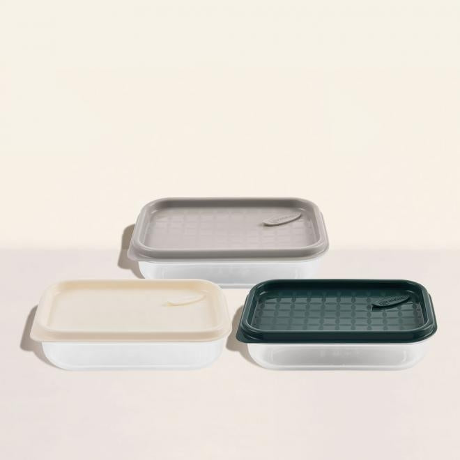 [브랜드 공동구매] 실리만 하모니 냉동용기 직사각 390㎖(1P) WSK7243 | Sillymann Harmony Frozen container rectangular type 390ml
